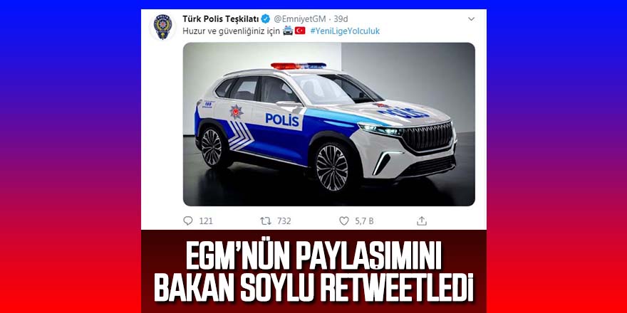 İşte yerli polis aracı