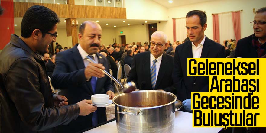 HALKAPINARLILAR ARABAŞI GECESİNDE BULUŞTU