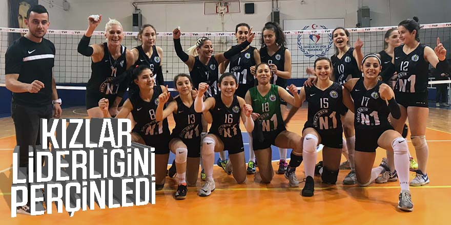 KIZLAR LİDERLİĞİNİ PERÇİNLEDİ