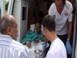 TÜP PATLADI, TIR ŞOFÖRÜ AĞIR YARALANDI