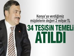 Konya’da temel atma ve açılış töreni