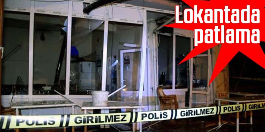 İş yerinde patlama