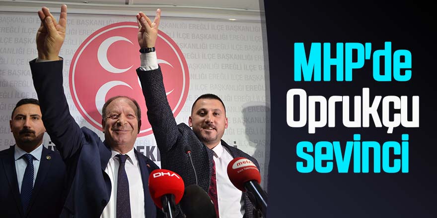 Başkan Oprukçu resmi üyelik formunu imzaladı