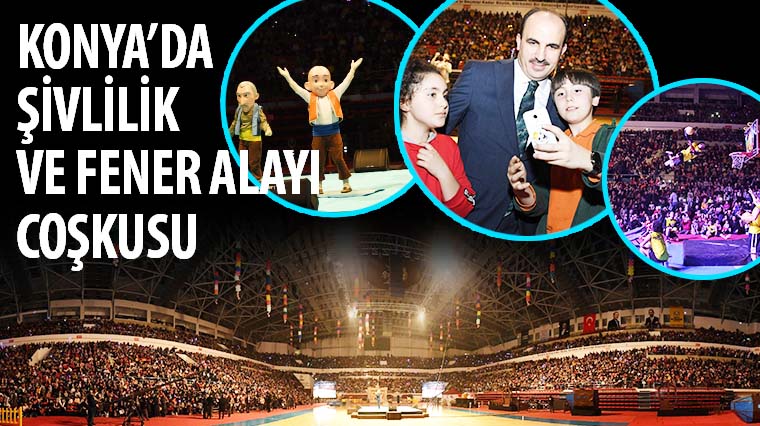 Konya’da Şivlilik ve Fener Alayı Coşkusu
