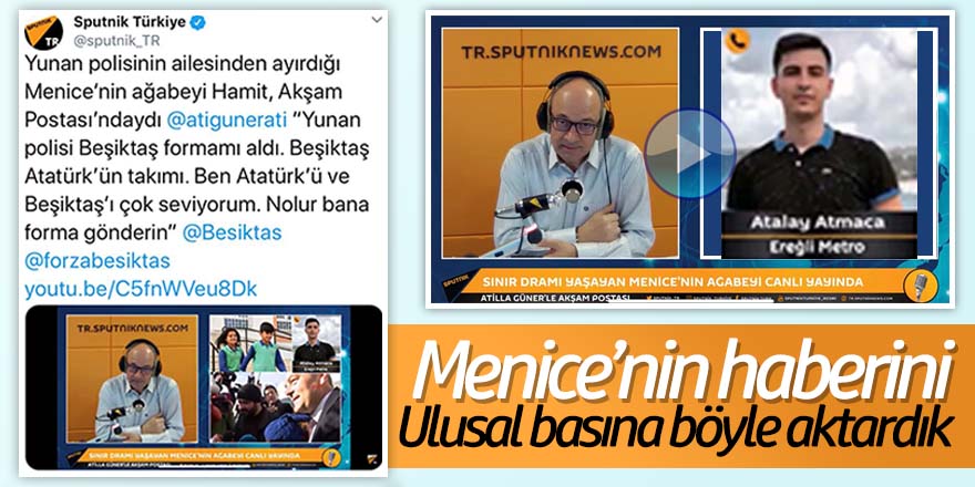 Menice'nin Erkek Kardeşi Hamit Yunan Polisinin Yaptığı O Anları Anlattı