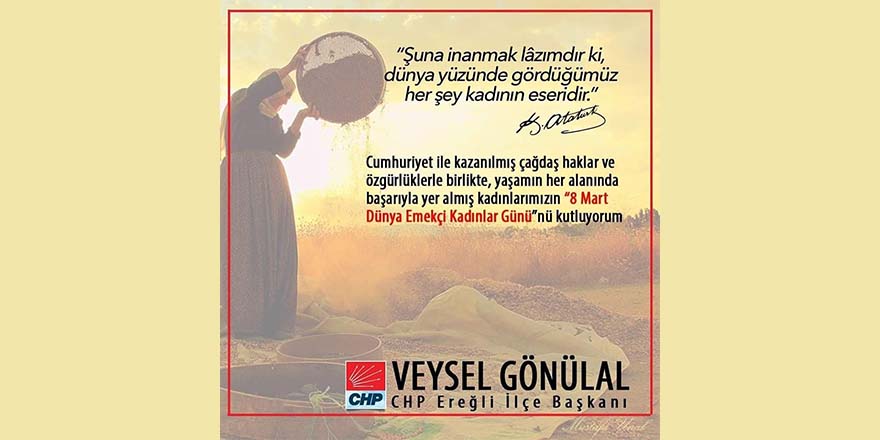Gönülal, Kadınlarımızı Güven Ve Huzur İçinde Yaşatmalıyız...