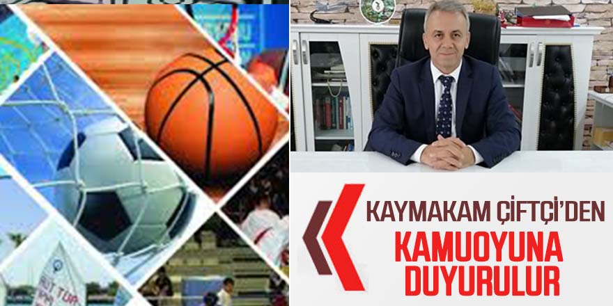 Ereğli'de spor faaliyetleri seyircisiz oynanılacak!