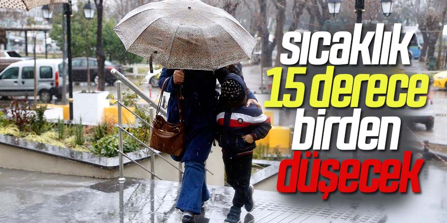 Meteoroloji’den Soğuk ve Yağış Uyarısı