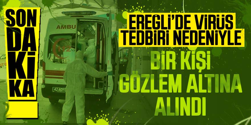 Almanya'dan Gelen Kadın Tedbir Amaçlı Karantinaya Alındı