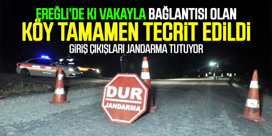 Yaşlı Çiftin, Köyü Karantina Altına Alındı