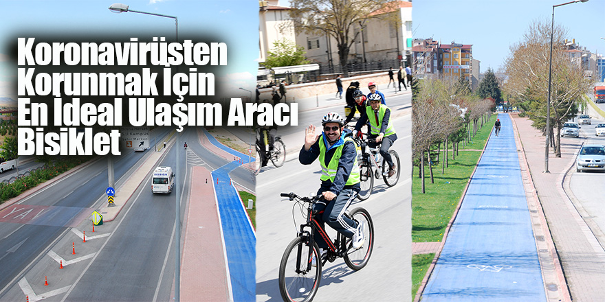 Başkan Altay: Koronavirüsten Korunmak İçin En İdeal Ulaşım Aracı Bisiklettir