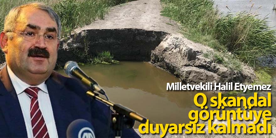 Etyemez, Akgöl'deki o skandal görüntüye duyarsız kalmadı