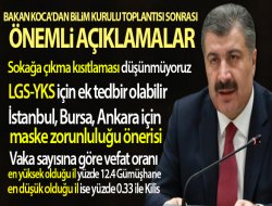 Sağlık Bakanı Fahrettin Koca: 'Sokağa çıkma kısıtlaması düşünmüyoruz'