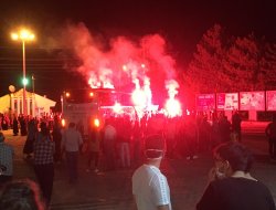 Ereğli'de asker uğurlamasında koronavirüs unutuldu