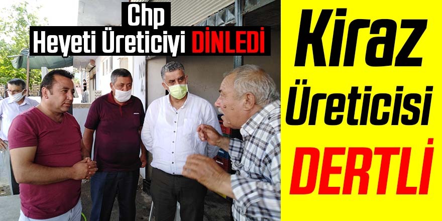 KİRAZ DALDA KALDI, ÜRETİCİ DARDA KALDI