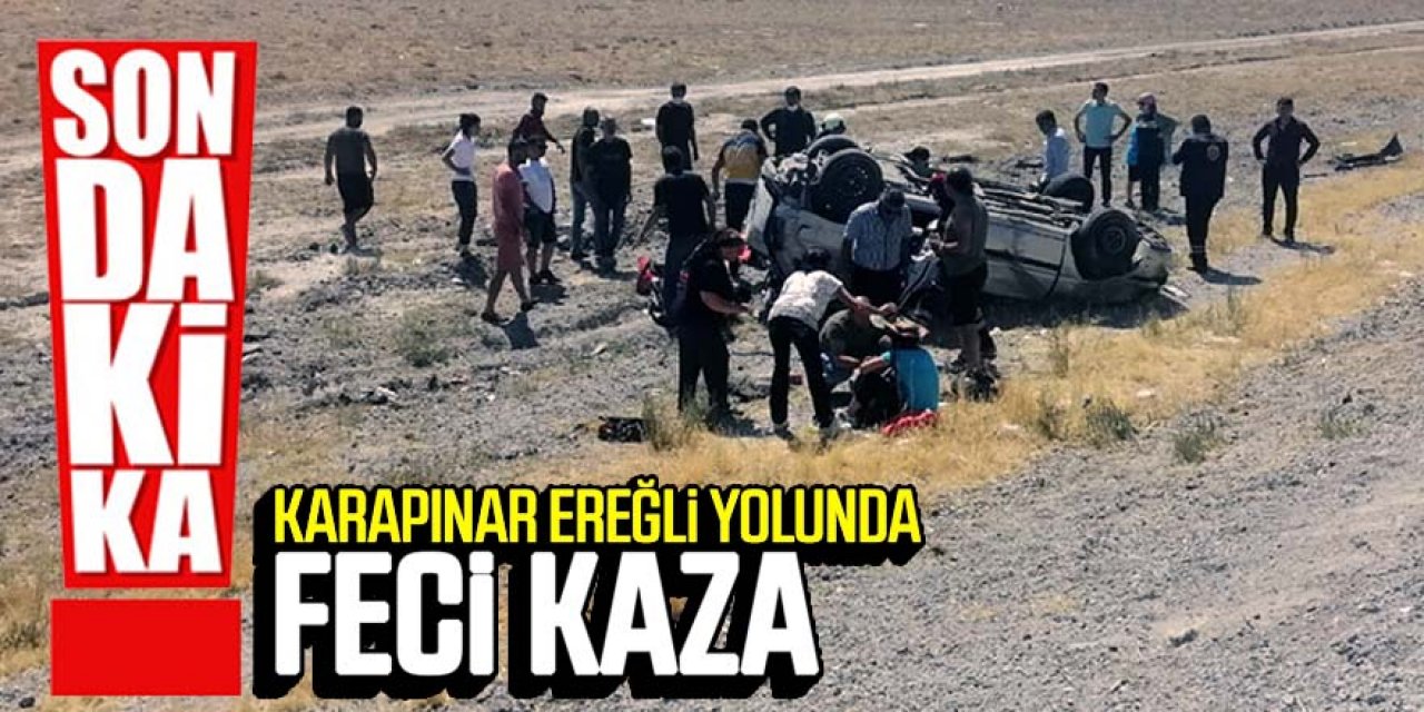 Kontrolden çıkan otomobil takla attı: 3 yaralı