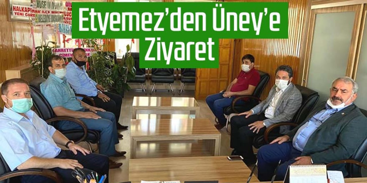 ETYEMEZ'DEN EREĞLİ MÜFTÜSÜ ÜNEY'E ZİYARET