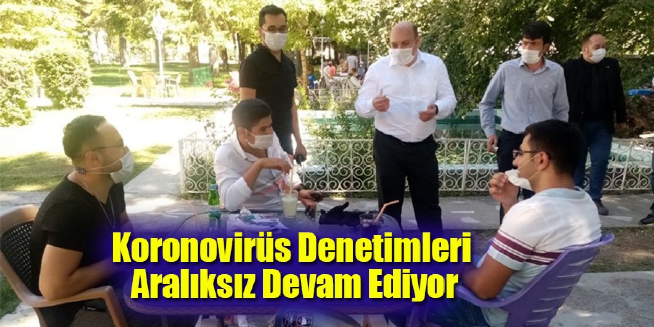 Ereğli'de geniş kapsamlı Covid-19 denetimi