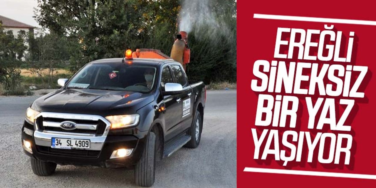 Ereğli Belediyesinin Haşereyle Mücadelesi Devam Ediyor
