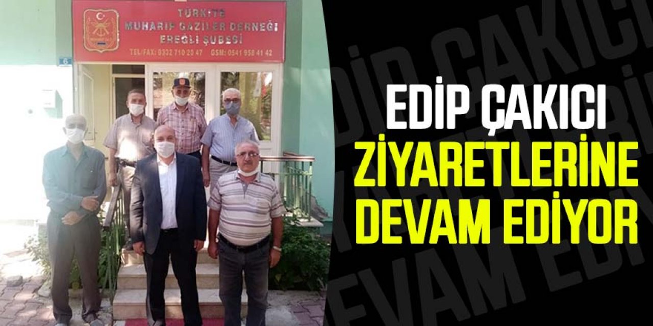 ÇAKICI'DAN MUHARİP GAZİLER DERNEĞİNE ZİYARET