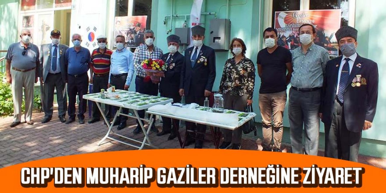 CHP'DEN MUHARİP GAZİLER DERNEĞİNE ZİYARET