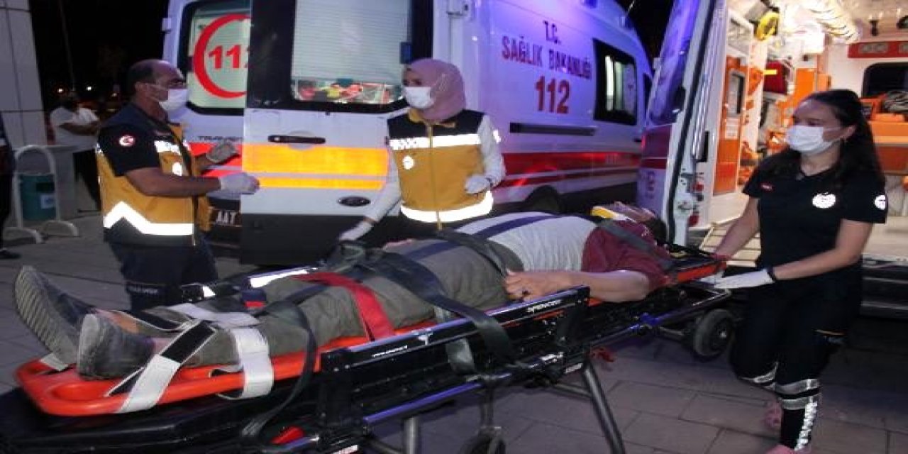 İşçi servisi kazası: 6 yaralı