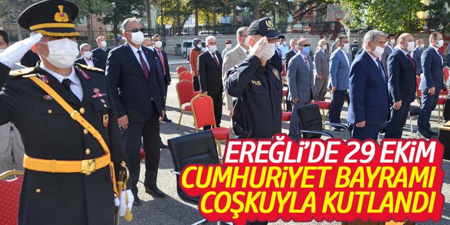 EREĞLİ'DE 29 EKİM CUMHURİYET BAYRAMI COŞKUSU