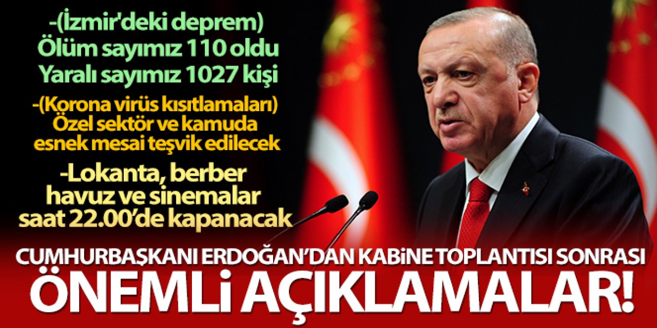 Cumhurbaşkanı Erdoğan'dan önemli açıklamalar