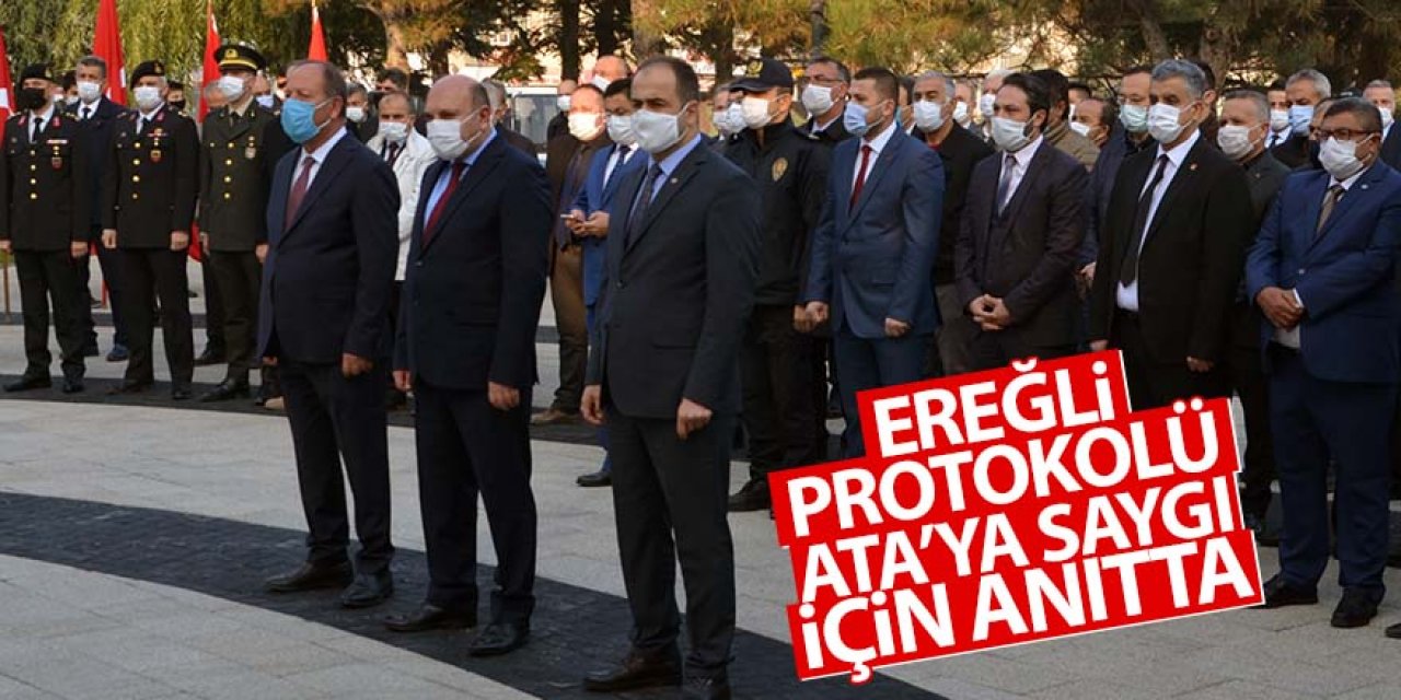 Ereğli’de 10 Kasım Atatürk’ü Anma Programı Düzenlendi