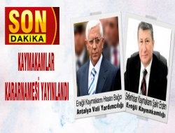 Bağcı Antalya Vali Yardımcılığına Atandı