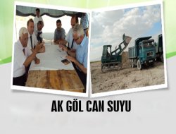 Akgöl’ü Kurtarma Çalışmaları Başladı