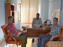 Yılmaz’dan gazetemize ziyaret