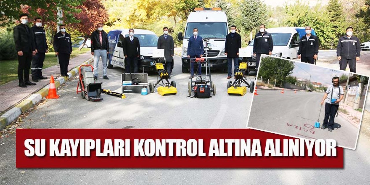 Konya Genelinde Su Kayıpları Kontrol Altına Alınıyor