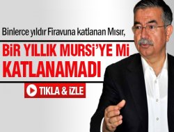 Bakan İsmet Yılmaz'dan Suriye ve Mısır değerlendirmesi