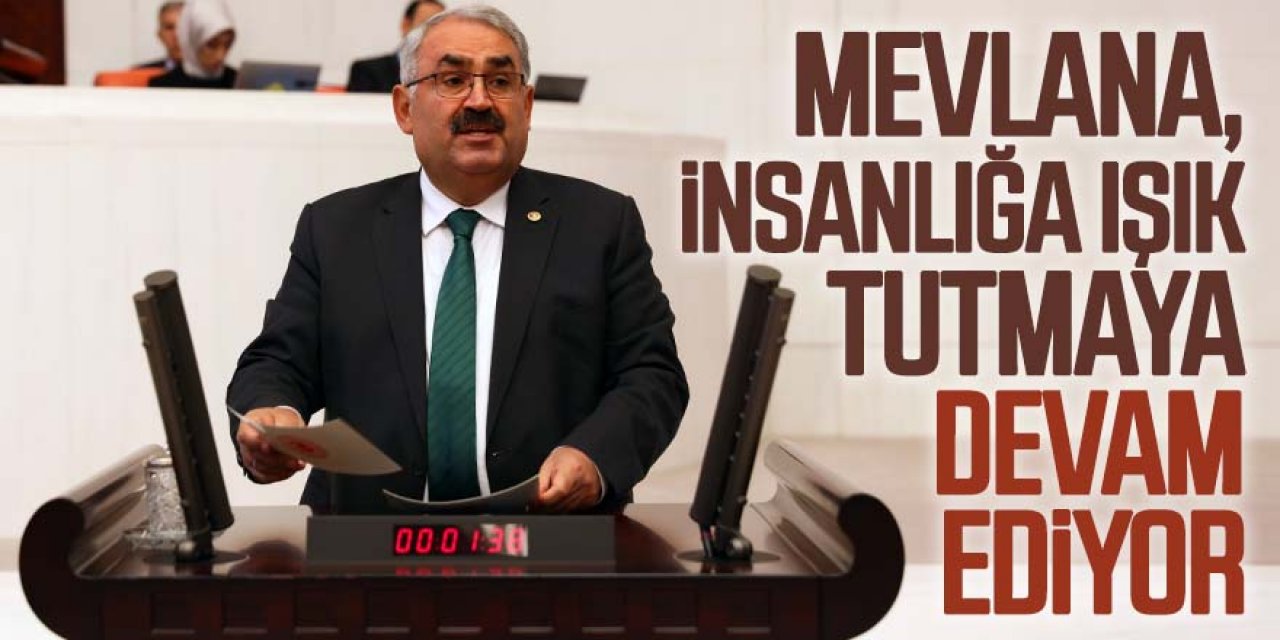 Mevlana, İnsanlığa Işık Tutmaya Devam Ediyor