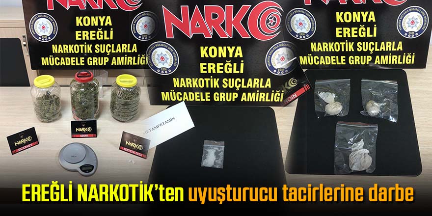 Narkotik polis zehir tacirlerine aman vermiyor