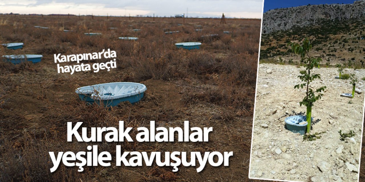 Karapınar’da  kullanılmaya başlandı