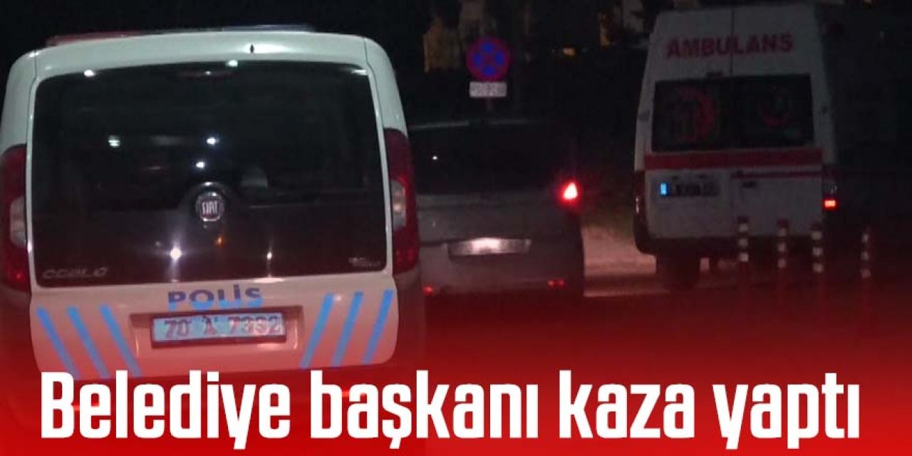 Belediye başkanı kaza yaptı: 5 yaralı