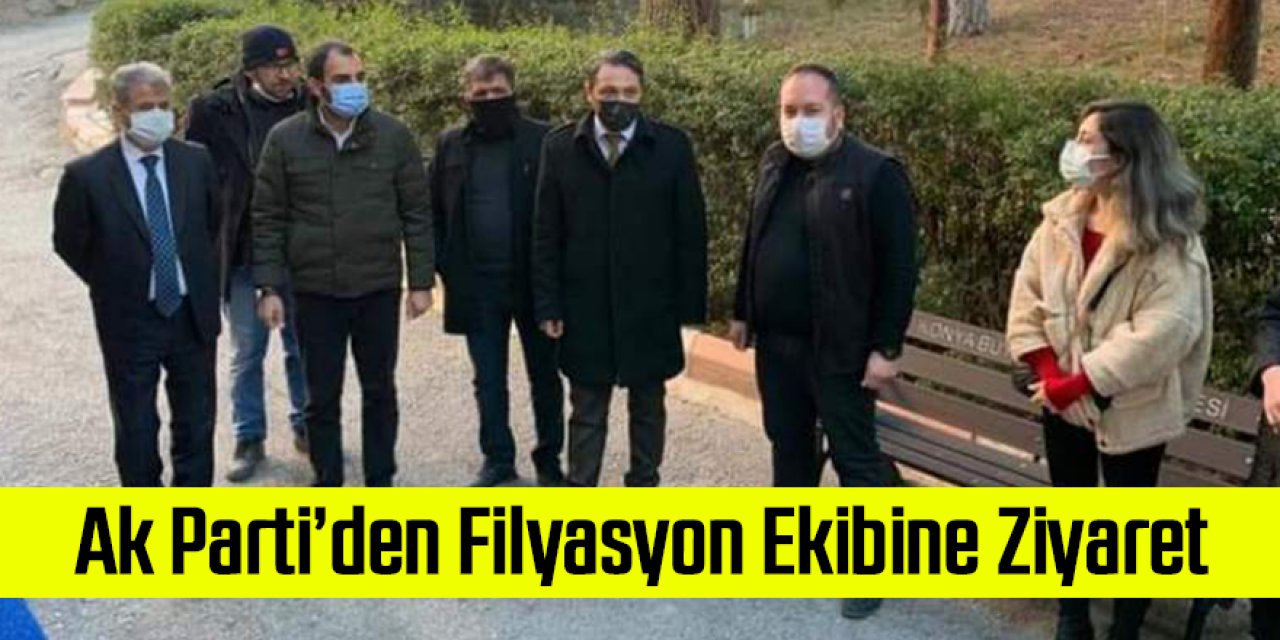 Ak Parti Ereğli teşkilatından filyasyon ekibine ziyaret