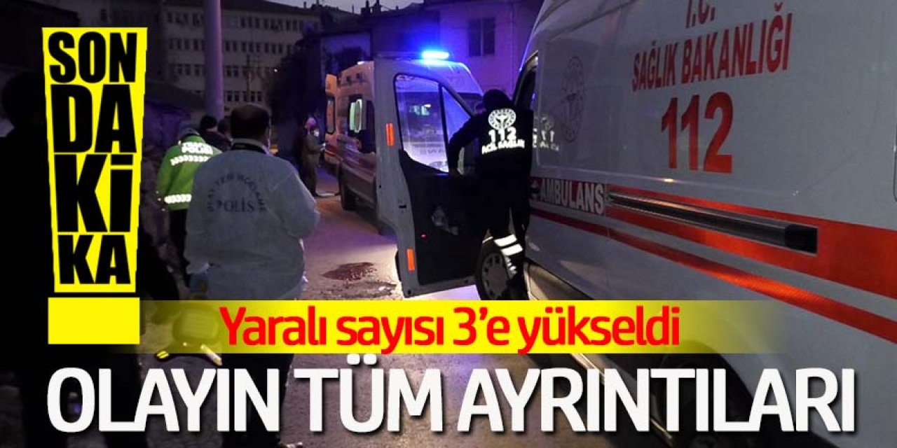 Ereğli’de 3 kişi vuruldu