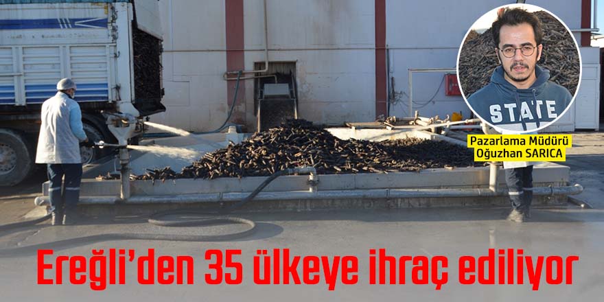 Ereğli’de Üretilen siyah havucun konsantresi, 35 ülkeye ihraç ediliyor