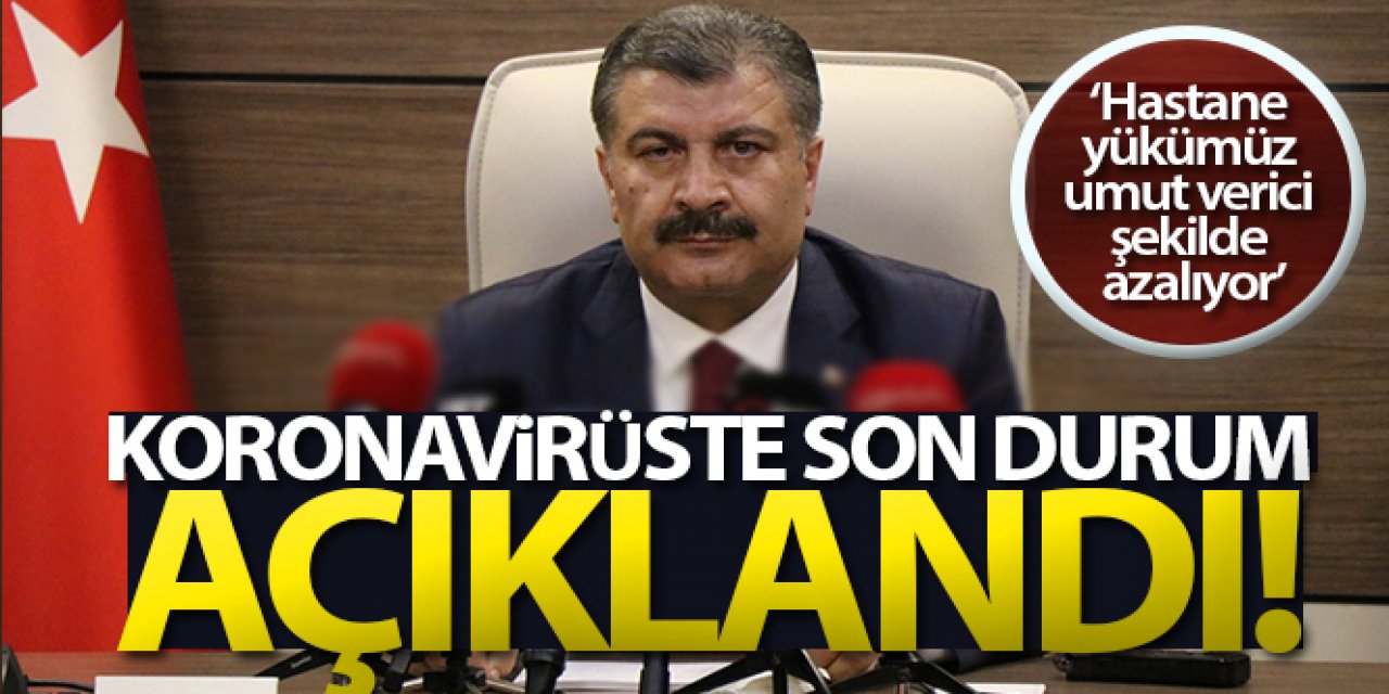Son 24 saatte korona virüsten 186i kişi hayatını kaybetti