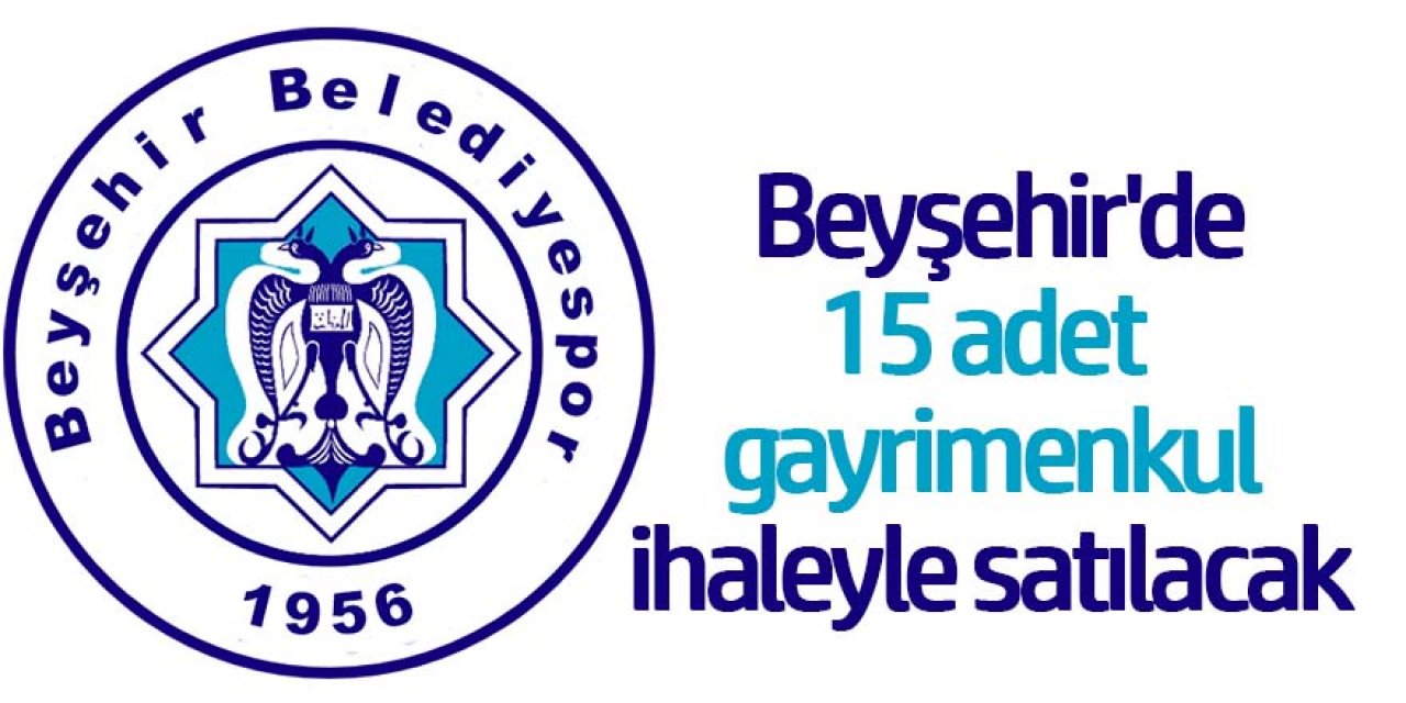 Konya Beyşehir'de satılık arsalar