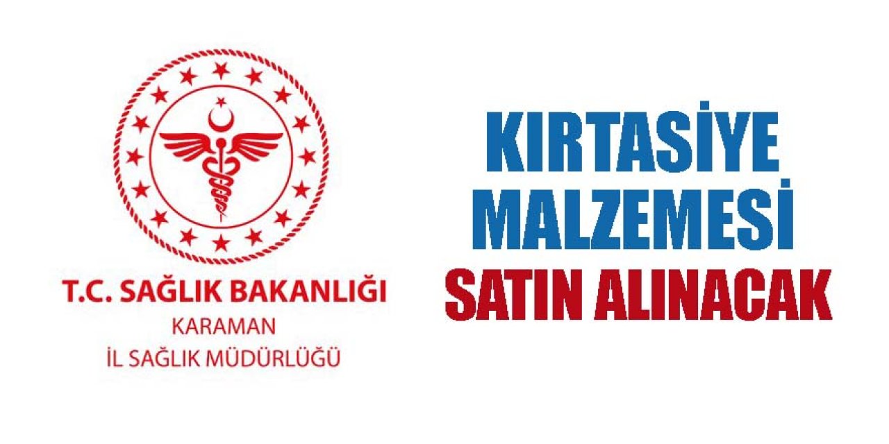 Kırtasiye malzemesi satın alınacak