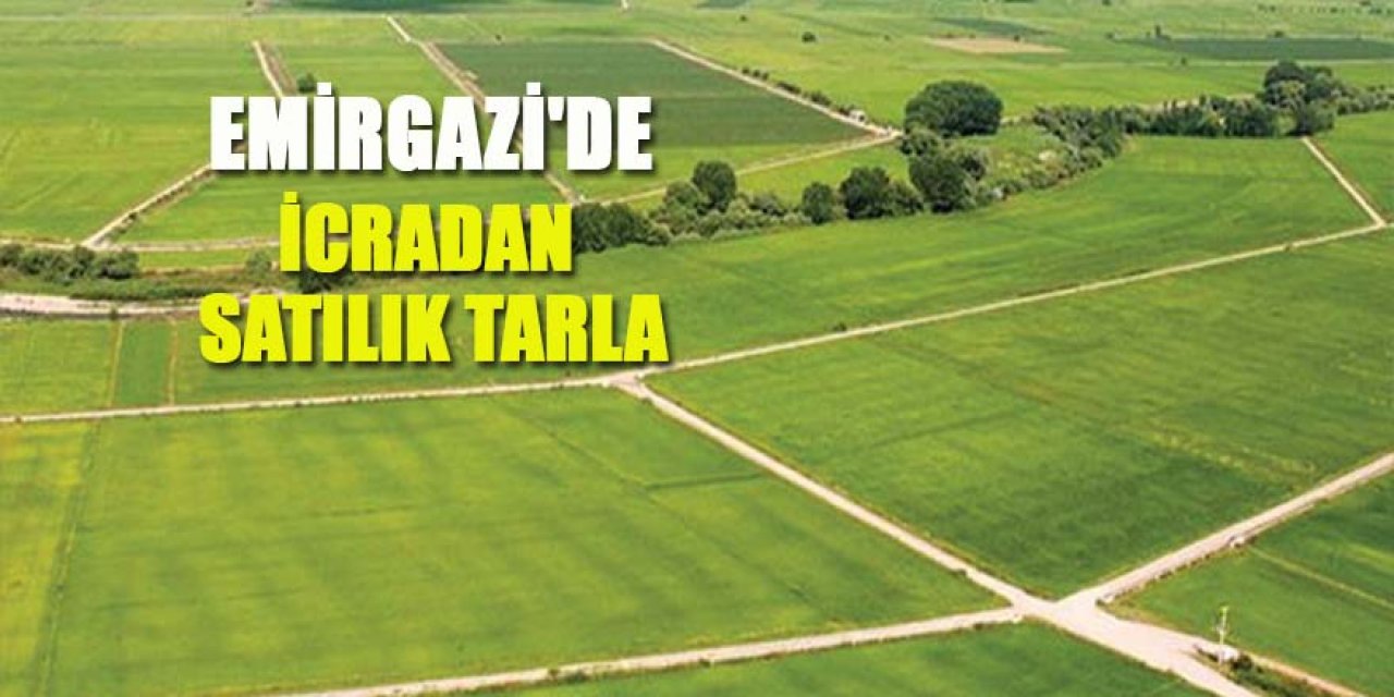 Emirgazi'de satılık tarla
