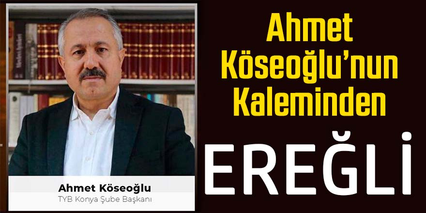 Ahmet KÖSEOĞLU köşesinde Ereğli'den bahsetti