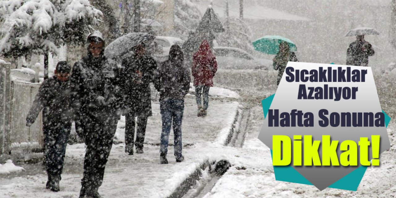 Hava Sıcaklığı Hissedilir Derecede Azalıyor