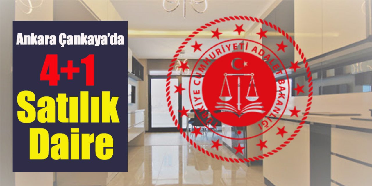 Ankara Çankaya’da 4+1 Satılık Daire