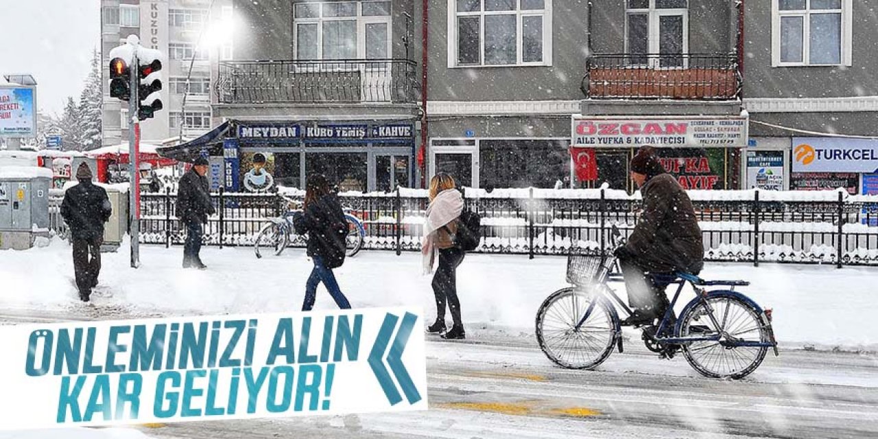 Özlenen Kar Ereğli'ye Geliyor!