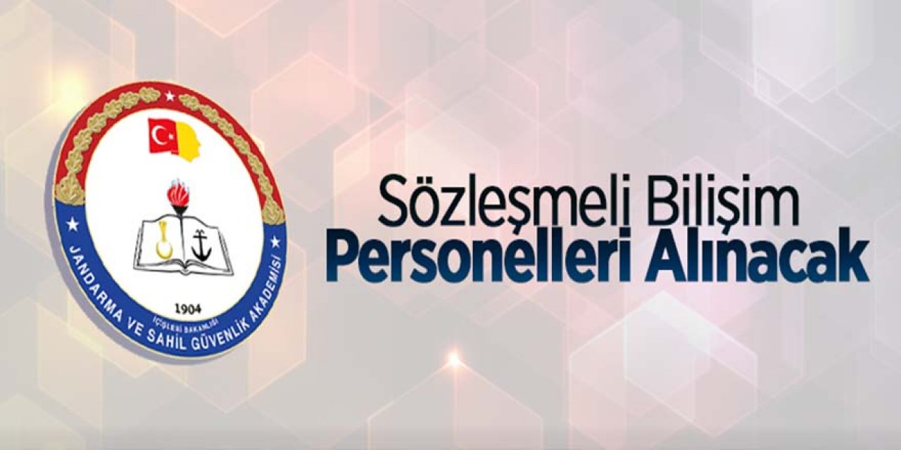 4 Sözleşmeli Bilişim Personeli Alınacak